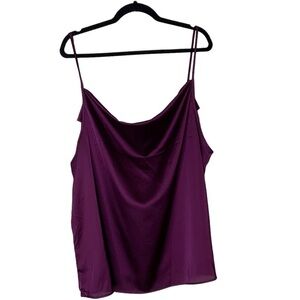 SHEIN curvy berry colored cami top. Size 4Xl